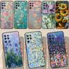 Чехол с масляной живописью в стиле бохо с цветами для OPPO A15 A74 A54 A94 A52 A72 A31 A53 A53S A5 A9 2020 A3S A5S A83 A91 A93