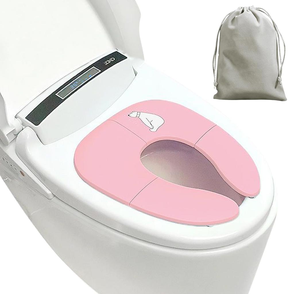 In a Parenting Auxiliary Toilet Convenient To Infant Toilet Potty Toilet Baby Auxiliary Toilet Seat [Featured Magazine] Seat, Foldable, Carry,