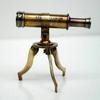 Antique HANDMADE Vintage Brass Telescope with Tripod Antique Finish Spotting Scope | Brass