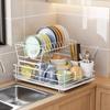 Полка для посуды Кухонная полка для хранения Артефактная стойка Поставьте миску Сливная полка Столешница Фильтр для воды Полка для посуды Сушильная чаша