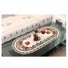 Vintage Embroidered Cloth Rectangular Wedding Table Cloth Event Party Banquet Home Decoration Table Cover CDN