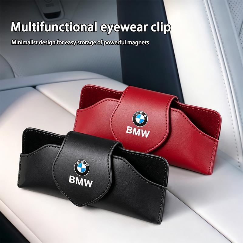 BMW Car Mounted Sunshade Glasses Box Auto Interior Accessories For Performance X6 E61 E62 F20 E46 F30 F40 F10 E36 X7 E92 E91 X5 AJ0