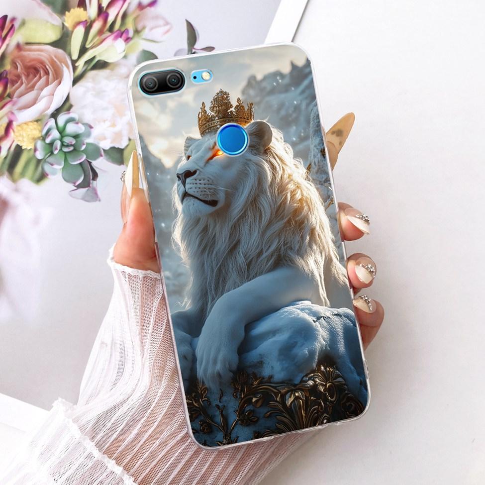 Transparent For Honor 9Lite LLD-L11 LLD-L21 Casing For Honor 9 Lite Case Cover Luxury Fashion Butterfly Funny Cute Painted