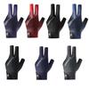 Billiards Glove Left Hand Three Finger Snooker Billiard Glove Non Slip Stickers Elasticity Billiard Training Gloves Accessories