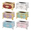 Antique Tissue Box Cover Napkin Storage Box Car Tissue Box Tissue Box Holder for Office Wine Cabinet Bathroom Restaurant Cafe