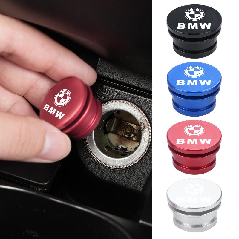 BIFL6 New 2025 Metal Car Cigarette Lighter Cover Decorative Cover DustProof Dust Cover Auto Accessories For BMW E46 E90 E60 F30 F10 E