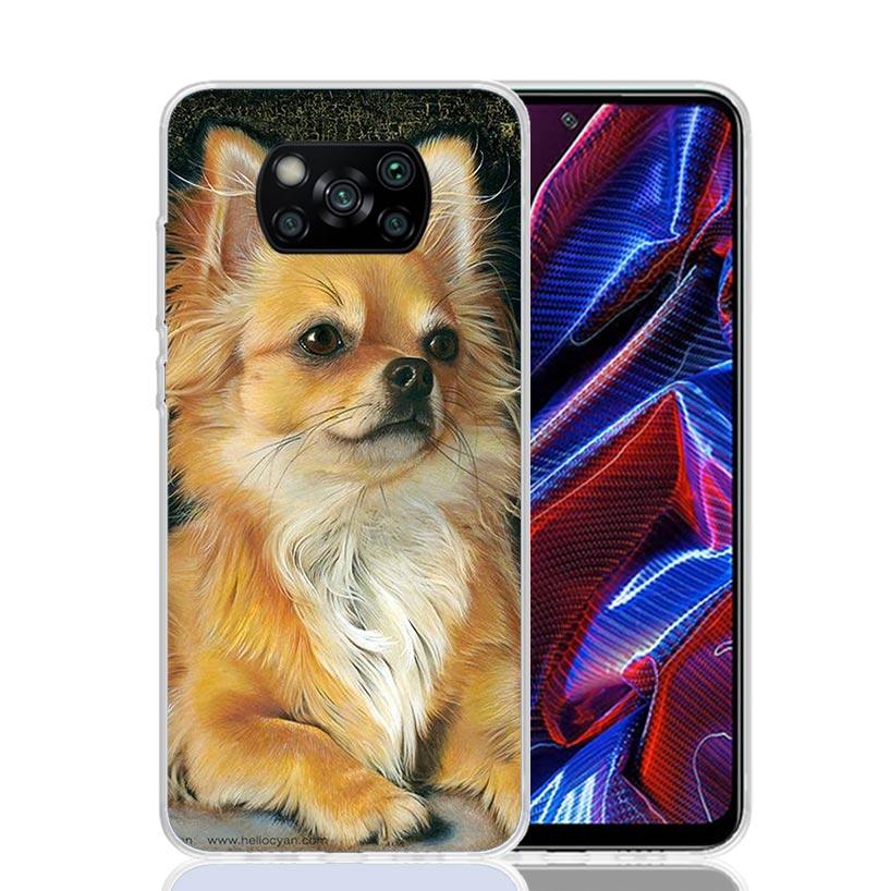 Chihuahua Puppy Teacup Dogs Case Phone Cover for Xiaomi Poco X3 Nfc X5 X6 X7 X4 Gt F7 Ultra F6 F5 Pro F4 F3 M5S M5 M4 M3 5G Tren