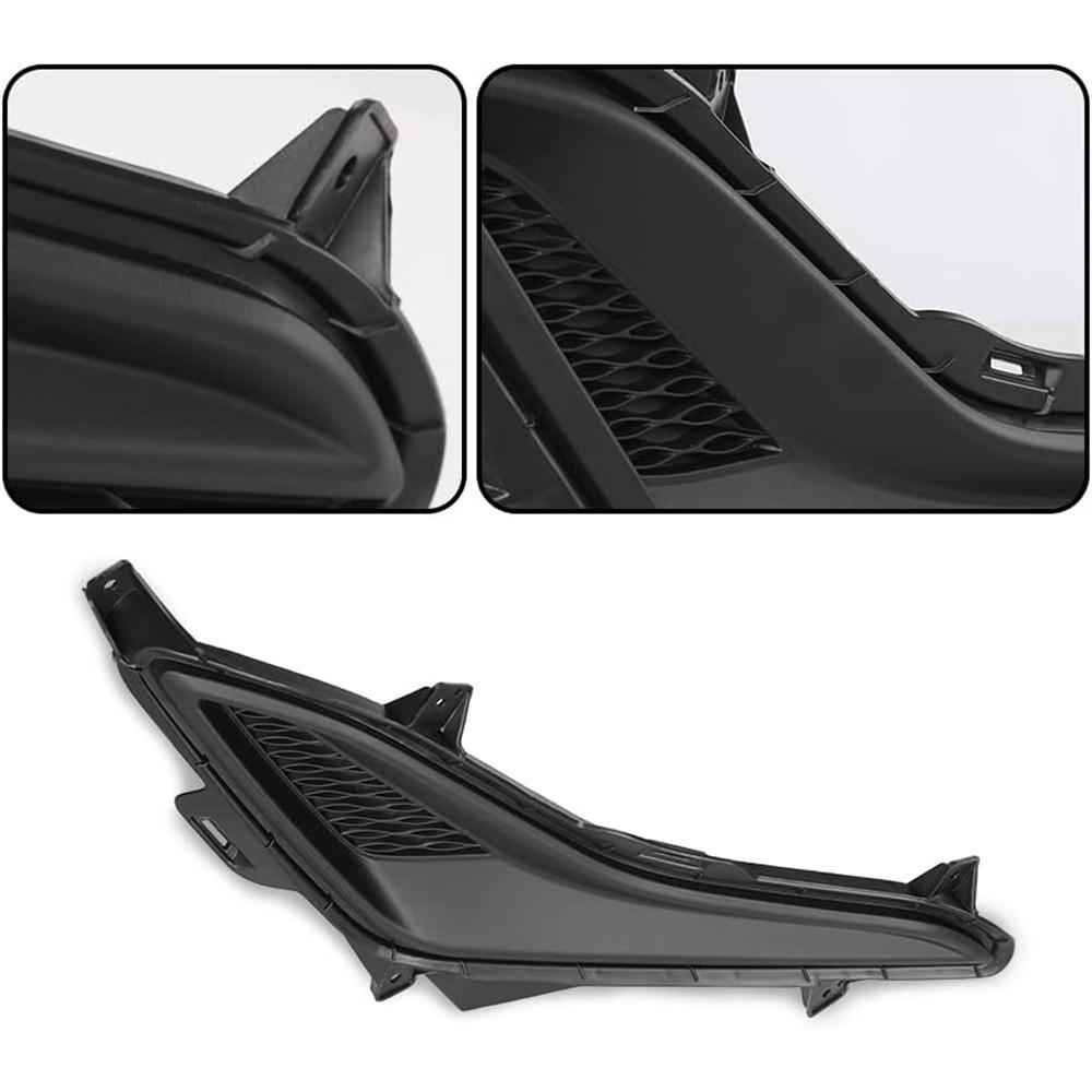 Комплект из 2 крышек противотуманных фар левой и правой для Hyundai Elantra 2014-2016