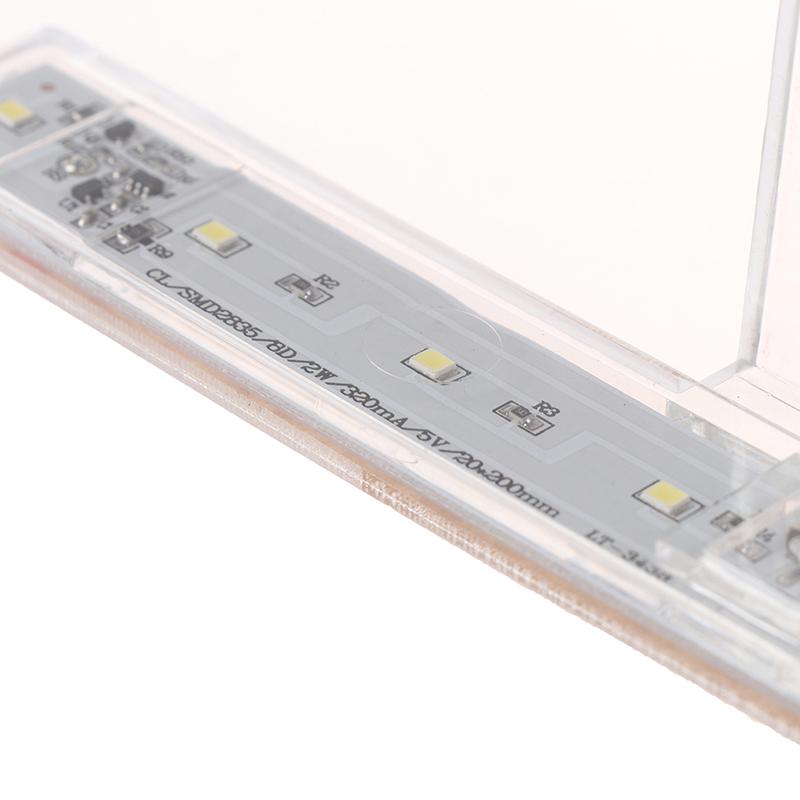 Aquarium Lamp Led Plant Light Fits Tanks Aquatic Lamp Aquarium Bracket Light