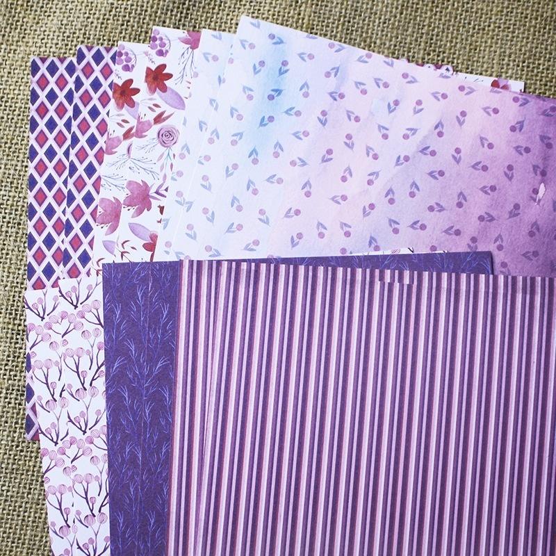 24 листа цветок ремесло бумажные колодки вырубные штампы искусство фон оригами скрапбукинг изготовление карт