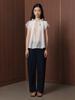 GANISONG Pottery Volume Pants_Navy
