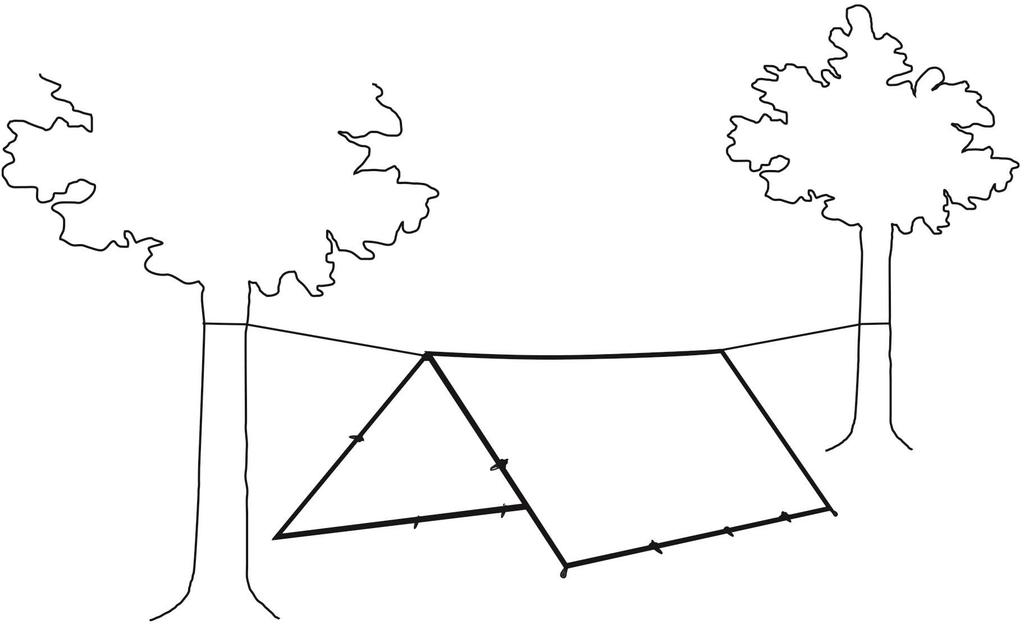 Robens Tarp 4 x 4 м Tarp 130261 Trail Range Series Robens (Трейловый брезент) [Элемент]