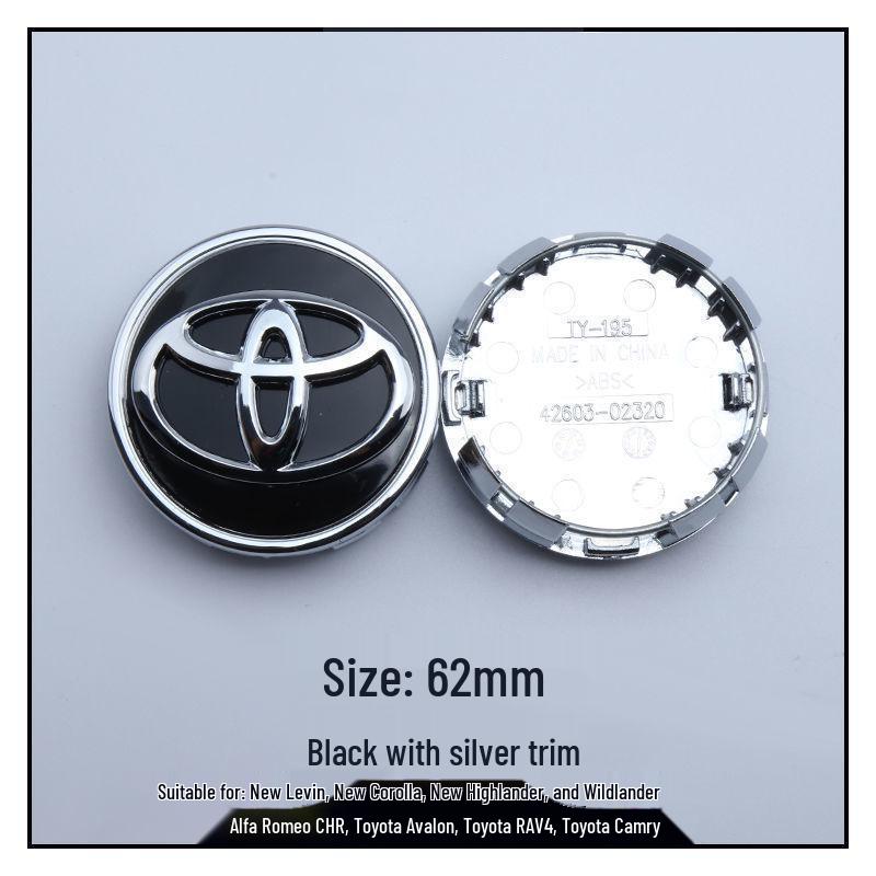 Совместимые колпаки ступицы для Toyota: Corolla, Highlander, Camry, Yaris, Reiz, RAV4, Vios