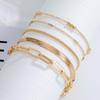 Bohemian Minimalist Multi-Layer Metal Chain Women's Bracelet Set