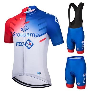 2023 комплекты для велоспорта FDJ, летняя велосипедная форма, комплект из трикотажа для шоссейного велосипеда, одежда для горного велосипеда, дышащая одежда для велоспорта