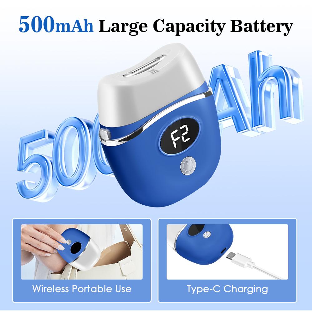 2 In 1 Electric Nail Clippers Manicure Foot Grinder Automatic Nail Trimmer Finger Toe Scissors Pedicure Thick Nails Cutter Tools