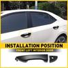 Door Exterior Handle For Toyota Corolla LH Front Smooth Black Plastic 6921802904