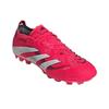 Adidas PREDATOR ELITE AG Rubber Short Studs Anti-Slip Wear-Resistant Soccer Shoes Unisex Red White Sneakers ID3839