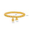 Браслет Легкий Роскошный Модный Золотой Желтый Шаровой Браслет