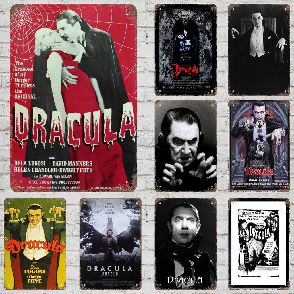 bela lugosi dracula actor Tin Sign Home Decor Wall Decor Art Wall Mural Room Decoration Decor Retro Metal Sign Plate Bar Posters