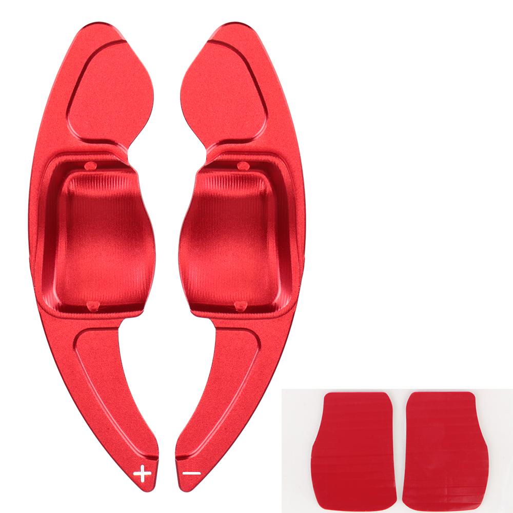 Для VW Golf 5 6 MK6 GTI R Jetta MK5 Passat B6 B7 CC Polo Sharan Tiguan 2 шт./компл., автозамена, удлинитель рулевого колеса, крышка переключения передач