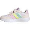 Run 60s Soft Comfortable Non-Slip Durable Low-Top Kids Running Shoes Kids Sneakers White Clear-Pink Clear-Mint-Green JH6203