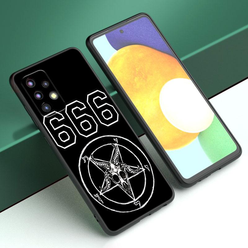 Чехол с демоническим сатанинским страшным черепом для Samsung A21 A30 A50 A52 S A13 A14 A22 A23 A32 A53 A73 5G A11 A12 A31 A33 A51 A70 A71 A72