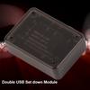 12 В 24 В для QC3.0 DC?DC Set Down Двойной USB Модуль Быстрой Зарядки Понижающий