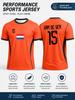 Dutch 2026 home adult sports top, moisture resistant, slim fit, lightweight, high-end sublimation technology top