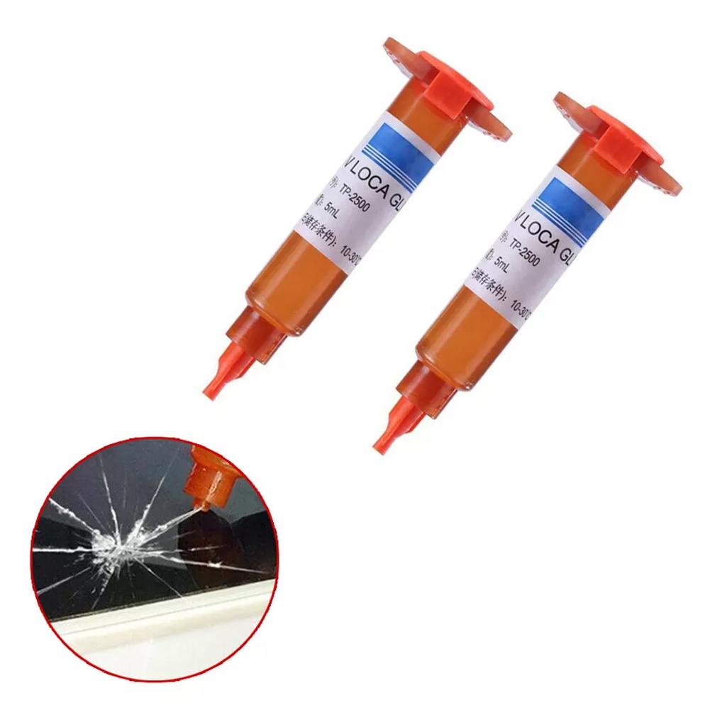 Phone Touch Screen Repair Glue UV Glue TP-2500 Cell Phone Repair Tool Optical Clear Adhesive UV Glue Mobile Repair Tool 5ml/10ml
