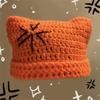 New Pure Hand-crocheted Funny Horn Fashion Trendy Personalized Adult Hat
