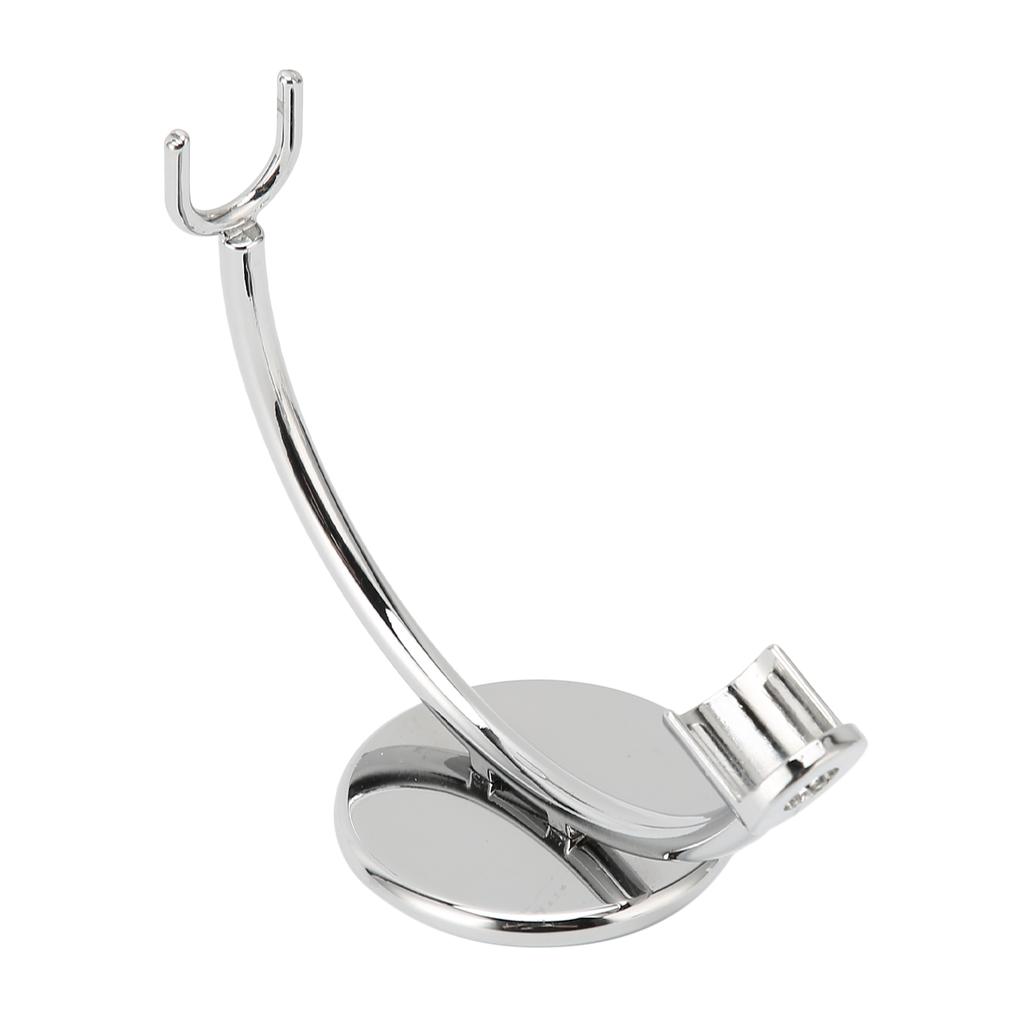 Подставка для бритвы из нержавеющей стали, держатель кисточки для бритья с одной головкой, аксессуары для безопасной поддержки