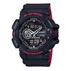 Casio Watch Black and G-Shock GA-400HR-1A (International Model, Waterproof, Red)