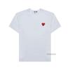 Футболка Comme Des Garcons с нашивкой-сердцем 139766733 Унисекс футболка