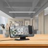 Digital Projection Alarm Clock Large LED Screen Alarm Clock Radio Loud Dual Alarm Clock for Heavy