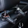 2 in 1 Car Headrest Hook with Phone Holder Seat Back Hanger for  Cloth Foldble Clip Bag Handbag Purse Grocerys Organizer