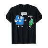 Men's Computer Engineering T-Shirt | Father & Son Floppy Disk Engineer Short Sleeve Tee