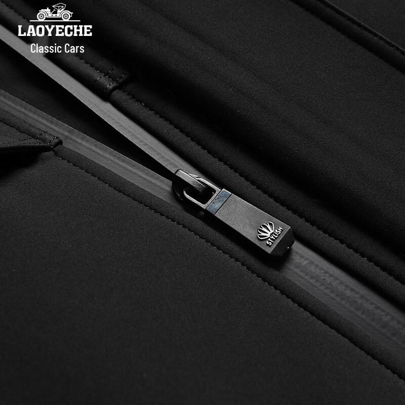 LAOYECHE Мужское зимнее хлопковое пальто с отстегивающимся капюшоном и флисовой подкладкой