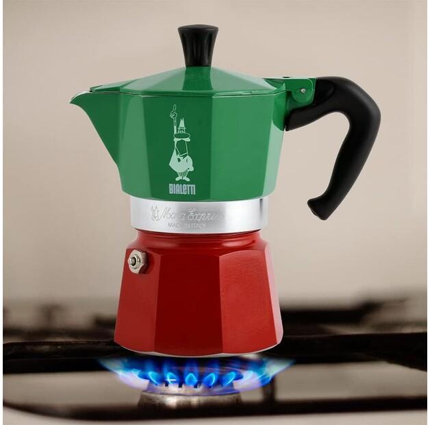 Кофеварка Bialetti Moka Express italia на 6 чашек (0005323)