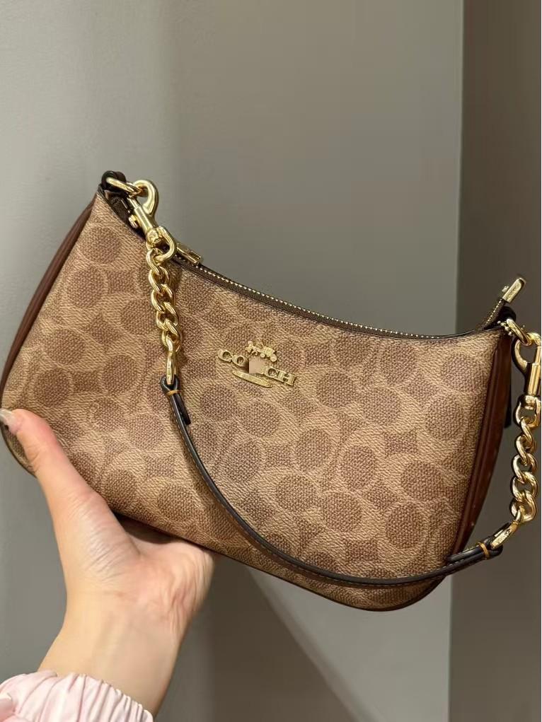 Женская классическая сумка-подмышка Koujia Teri: Универсальная однолямочная сумка-кроссбоди для повседневного и модного ношения на работу.