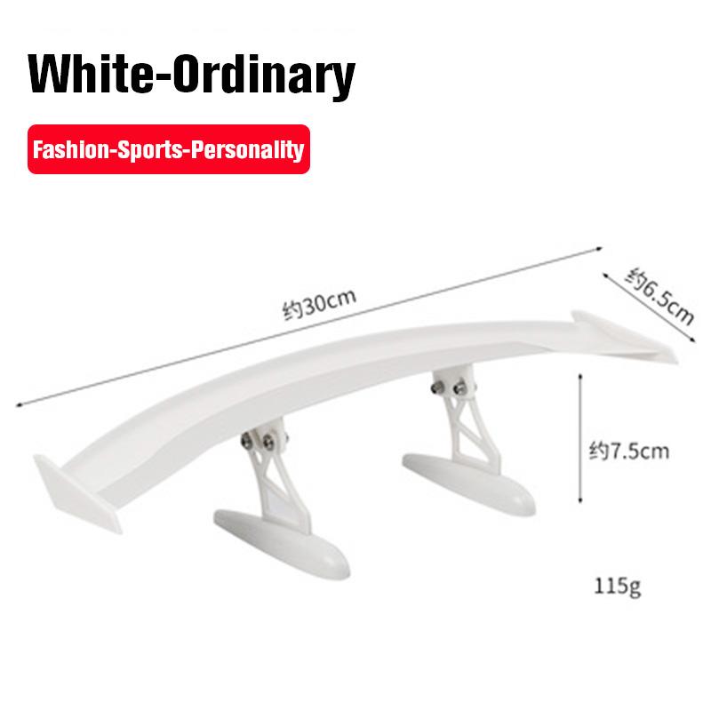 Модное универсальное автомобильное модифицированное заднее крыло, окрашенное из углеродного волокна, задний спойлер, маленький багажник, внешние части крыла автомобиля