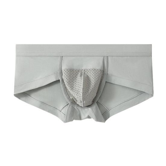 Мужские трусы из модальной ткани с высокой эластичностью, дышащее нижнее белье, U-образный дизайн, средняя талия, трусики для повседневной носки