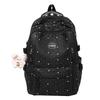 Polar Dot Print Backpack Women's Large Capacity Backpack Student Schoolbag