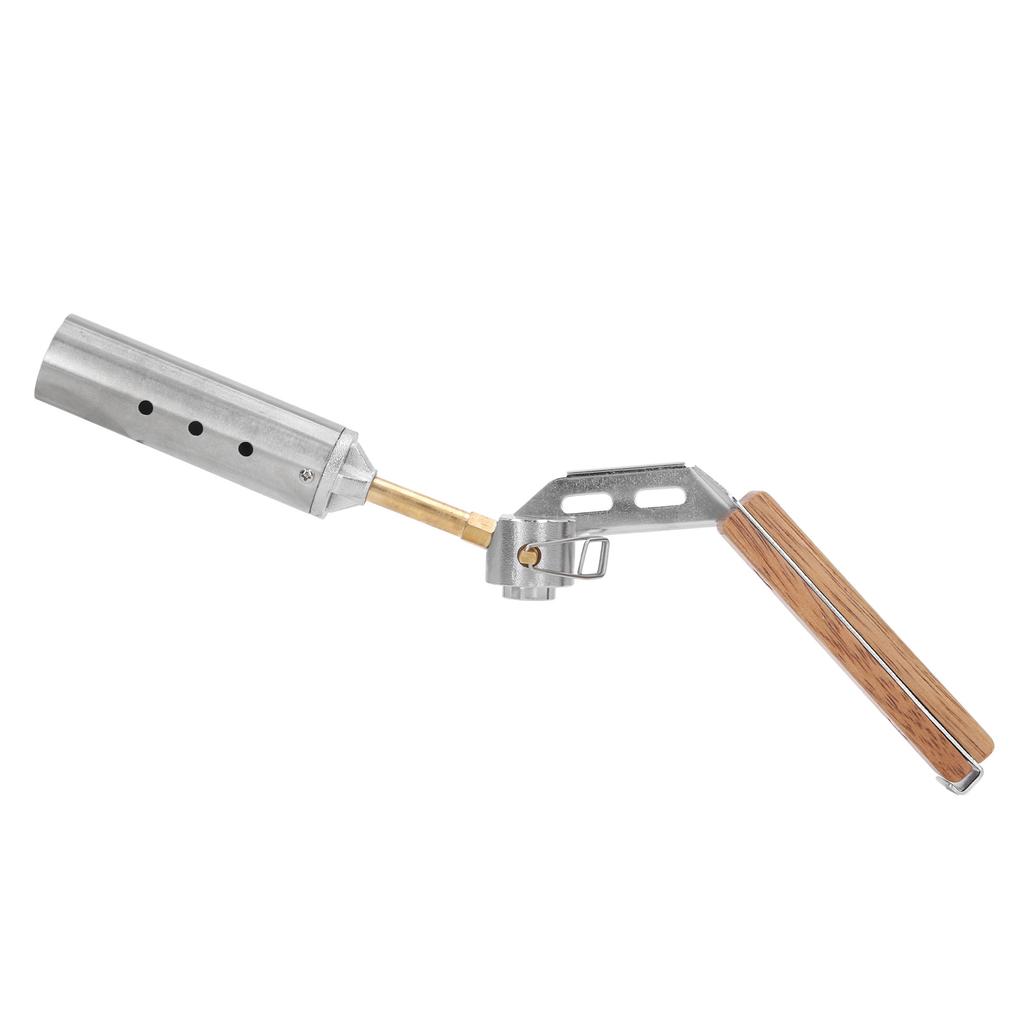 Огнемет Складной Высокой Мощности Уличный Фонарь Портативный Деревянная Ручка Хозяйственный Фонарь для Пикника Готовки