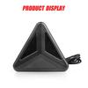 F1 Triangle Red Strobe LED Stop Brake Signal Lamp For Car Trucks: 12V Rear Tail Light Blinker Flasher-A87Q