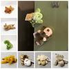 Soft Plush Animal Fridge Magnet Cartoon Plush Animal Magnetic Sticker Refrigerator Stickers  Party