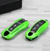 Porsche Lizard Green Car Key Shell Cover for Cayenne, Macan, 911, Panamera, 718, Taycan