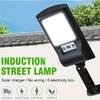 Solar Street Lights Outdoor Waterproof Human Body Sensing Courtyard Garden Wall Household Lights Rural Road Lighting Wall Lights