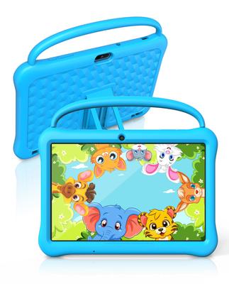 BAKEN Kids 10 Android 14 Детский Детский YouTube Детский EVA 6 ГБ ОЗУ 1 ТБ 5G WiFi 6000 мАч Планшет, Космос, Совместимый, Ударопрочный Сверхлегкий Чехол,