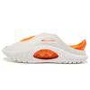 Rigoror Shark 1 Orange EVA Waterproof Non-Slip Soft Slide Sandals Unisex Sandals White Z123260506-2